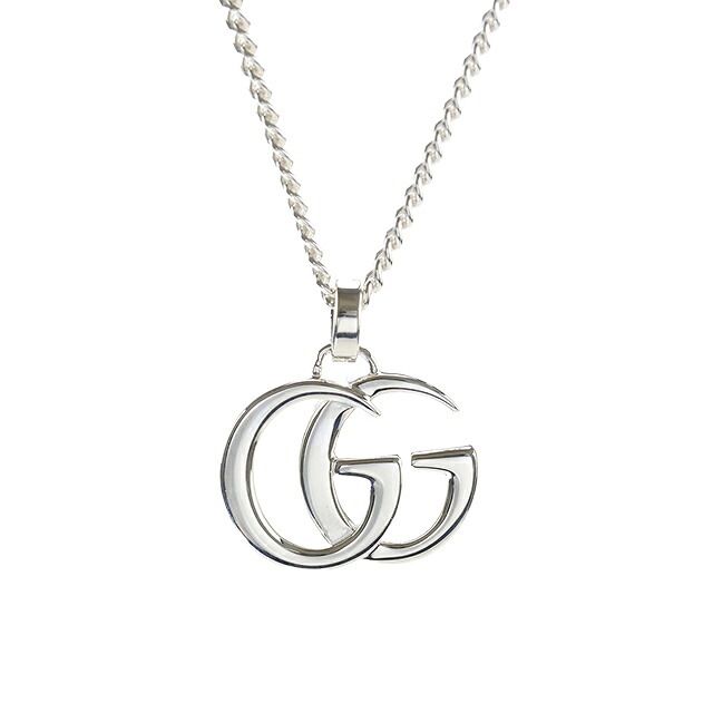 グッチ ネックレス ペンダント メンズ レディース GUCCI ダブルG 814914-J8400-8106 シルバー アクセサリー ジュエリー ブランド 高級 おしゃれ プレゼント 実用的 ペア