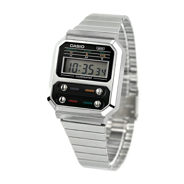 カシオ 腕時計 チープカシオ チプカシ ヴィンテージコレクション メンズ レディース F-100 クオーツ A100WE-1ADF CASIO シルバー