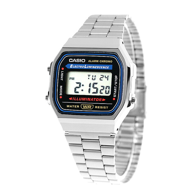 カシオ CASIO A168WA-1W チプカシ メンズ 腕時計 カシオ casio デジタル ブランド おしゃれ 防水 小さい 軽い かっこいい プレゼント 男性 実用的