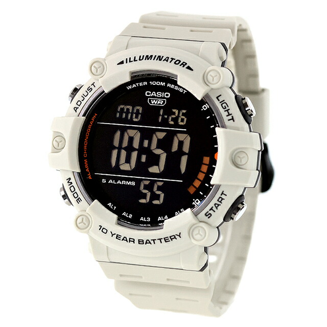 カシオ チープカシオ CASIO スタンダード クォーツ 電池式 AE-1500WH-8B2V 海外モデル メンズ チプカシ 腕時計 ブランド カシオ casio デジタル ブラック ライトグレー 黒 おしゃれ 防水 小さい 軽い かわいい プレゼント 実用的