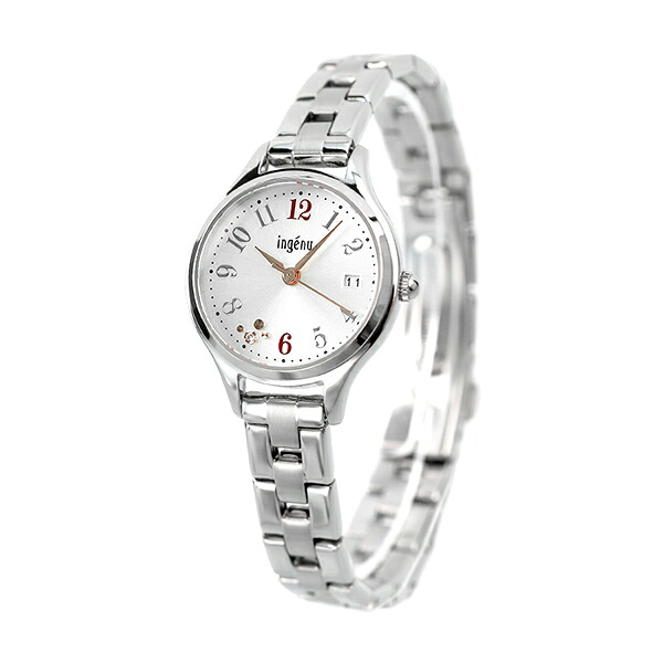 セイコー アルバ アンジェーヌ クオーツ レディース 腕時計 AHJK464 SEIKO ALBA ingenu ホワイト ブランド おしゃれ 防水 軽い 華奢 かわいい プレゼント 女性 実用的