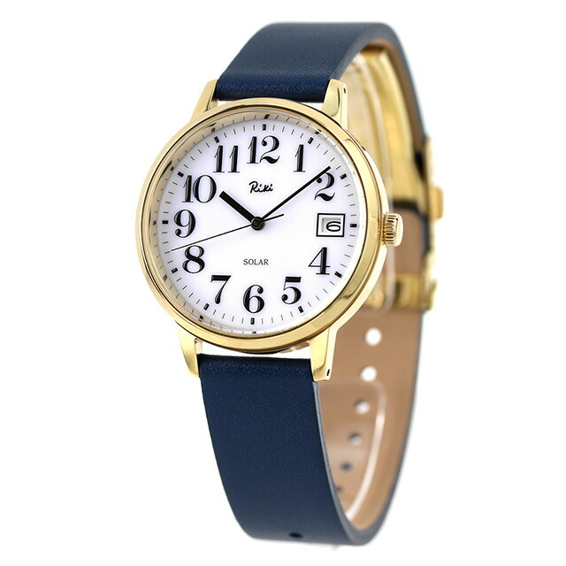 セイコー アルバ リキ スタンダート ソーラー ソーラー 腕時計 メンズ レディース 革ベルト SEIKO ALBA Riki AKPD401 アナログ ホワイト ネイビー 白 ブランド おしゃれ 防水 プレゼント 男性 実用的