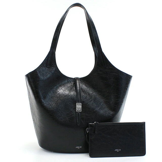 アペードモッド トートバッグ レディース APEDE MOD GARDEN BAG BLACK CRINKLED ブラック バッグ 軽量 手提げ ブランド 高級 おしゃれ プレゼント 女性 実用的 かわいい