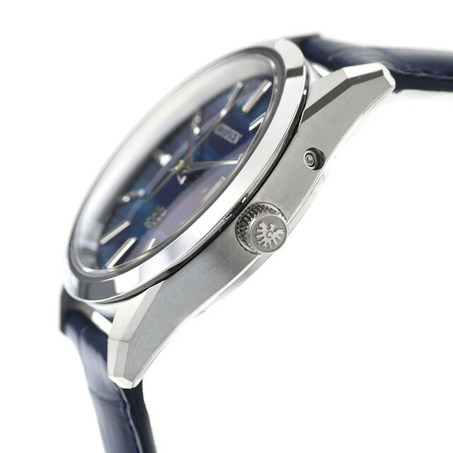 ザシチズン 30周年記念限定モデル 年差±5秒 和紙文字板 アイコニックネイチャーコレクション 高精度 光発電エコドライブ 腕時計 ブランド メンズ チタン 数量限定 ソーラー THE CITIZEN AQ4100-22L 高級 おしゃれ 防水 プレゼント 男性 実用的