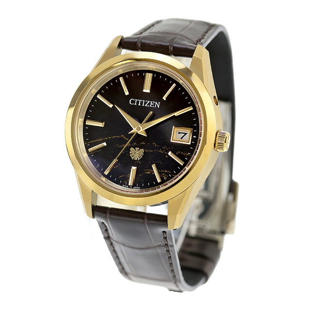 ザシチズン 30周年記念限定 Iconic Nature Collection　和紙文字板 光発電エコドライブ 腕時計 ブランド メンズ チタン 数量限定 ソーラー THE CITIZEN AQ4103-16W アナログ 日本製 高級 おしゃれ 防水 プレゼント 男性 実用的