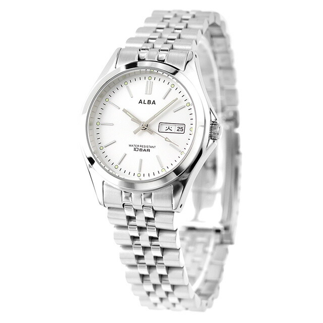 セイコー アルバ クオーツ 腕時計 メンズ SEIKO ALBA AQGK471 アナログ シルバー ブランド おしゃれ 防水 プレゼント 男性 実用的