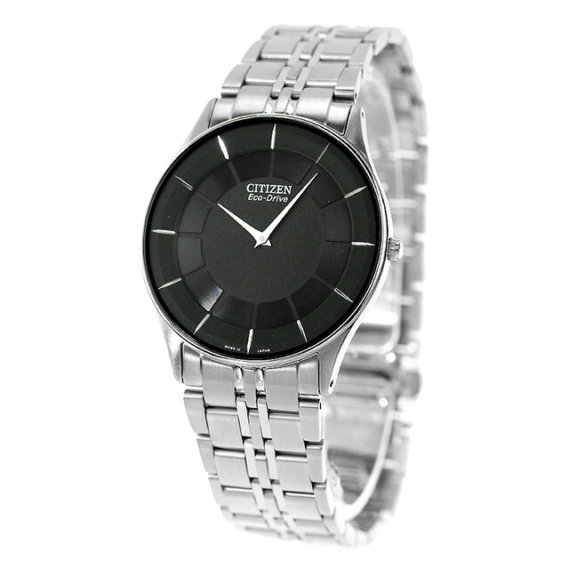 シチズン コレクション ソーラー 日本製 メンズ 腕時計 AR3010-65E CITIZEN ブラック 時計 ブランド おしゃれ 防水 プレゼント 男性 実用的