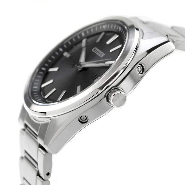 シチズン コレクション 光発電エコドライブ電波 腕時計 ブランド メンズ 電波ソーラー CITIZEN COLLECTION AS1080-65E アナログ ブラック 黒 おしゃれ 防水 プレゼント 男性 実用的