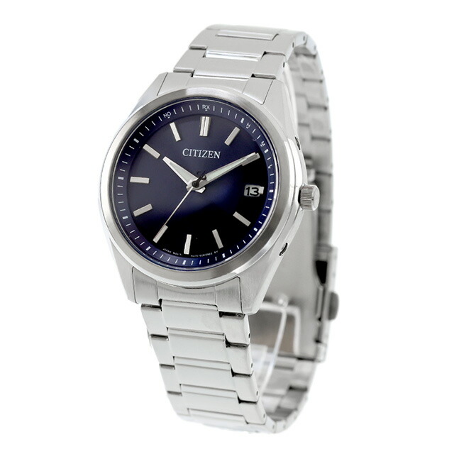 シチズン コレクション 光発電エコドライブ電波 腕時計 ブランド メンズ 電波ソーラー CITIZEN COLLECTION AS1080-65L アナログ ネイビー おしゃれ 防水 プレゼント 男性 実用的