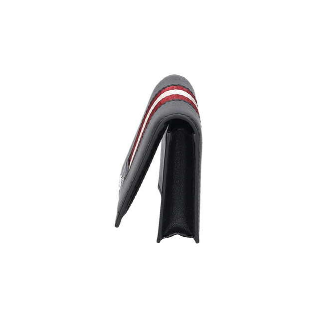 バリー カードケース メンズ レディース BALLY レザー 6309704 ブラック レッド 小物 定期入れ ブランド 高級 おしゃれ プレゼント 実用的