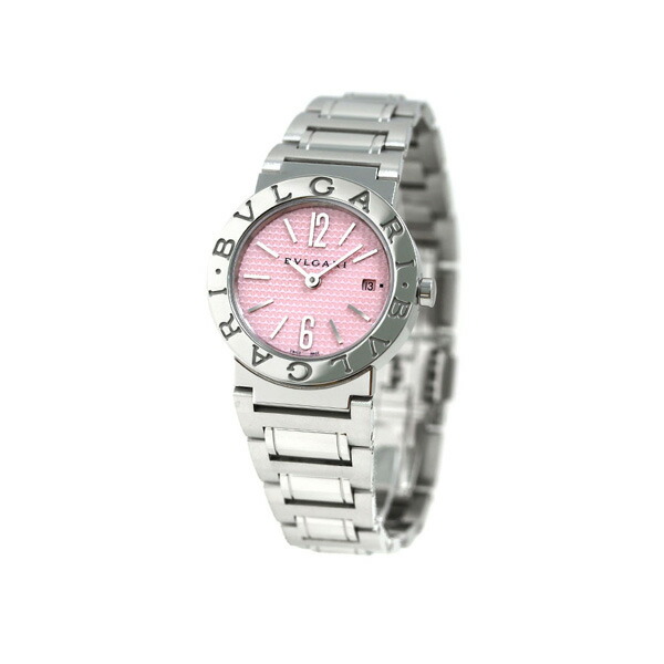 ブルガリ 時計 BVLGARI ブルガリ26mm クオーツ 腕時計 BB26C2SSD／JA ピンク 高級 ブランド おしゃれ 防水 軽い 華奢 かわいい プレゼント 女性 実用的