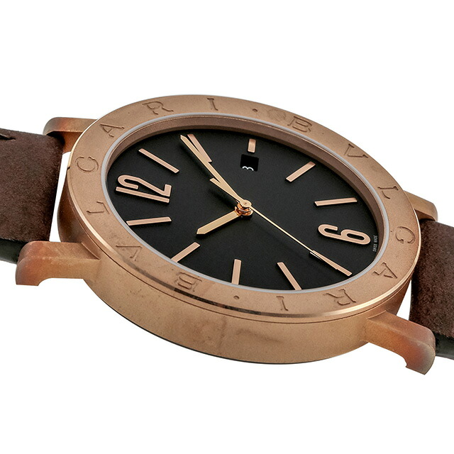 ブルガリ 時計 ブルガリブルガリ 自動巻き 腕時計 メンズ BVLGARI BB41BBSBLD/MB ブラック ブラウン 黒 スイス製 高級 ブランド おしゃれ 防水 プレゼント 男性 実用的