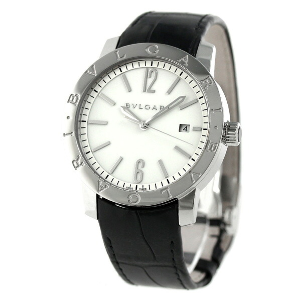 ブルガリ BVLGARI ブルガリブルガリ 41mm 自動巻き メンズ BB41WSLD 腕時計 ホワイト 高級 ブランド おしゃれ 防水 プレゼント 男性 実用的