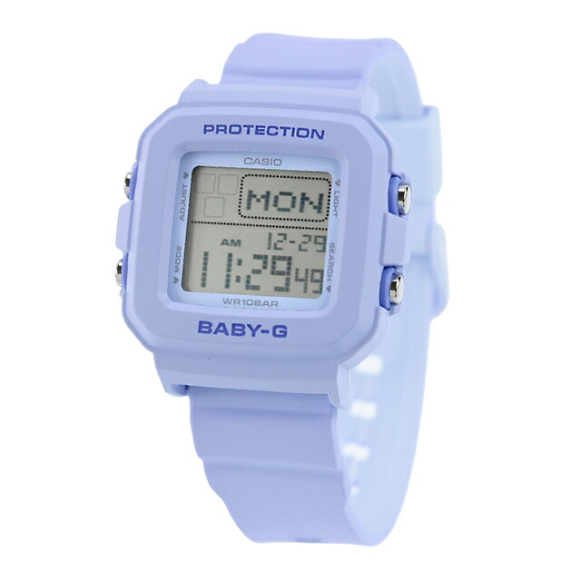 ベビーg ベビージー Baby-G BABY-G＋PLUS BGD-10 Series クォーツ 電池式 BGD-10KH-2B レディース 腕時計 ブランド カシオ casio デジタル ラベンダー おしゃれ 防水 小さい 軽い かっこいい プレゼント 男性 実用的