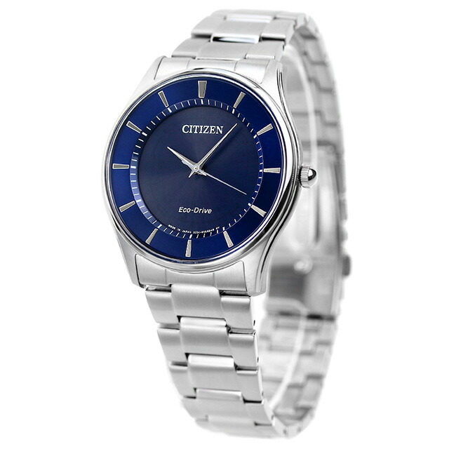 シチズン コレクション エコドライブ BJ6480-51L 腕時計 ネイビー CITIZEN COLLECTION ブランド おしゃれ 防水 プレゼント 男性 実用的