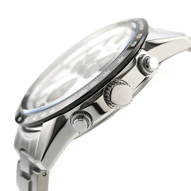 シチズン コレクション 光発電エコドライブ 腕時計 ブランド メンズ クロノグラフ ソーラー CITIZEN COLLECTION BL5614-59A アナログ ホワイト 白 おしゃれ 防水 プレゼント 男性 実用的