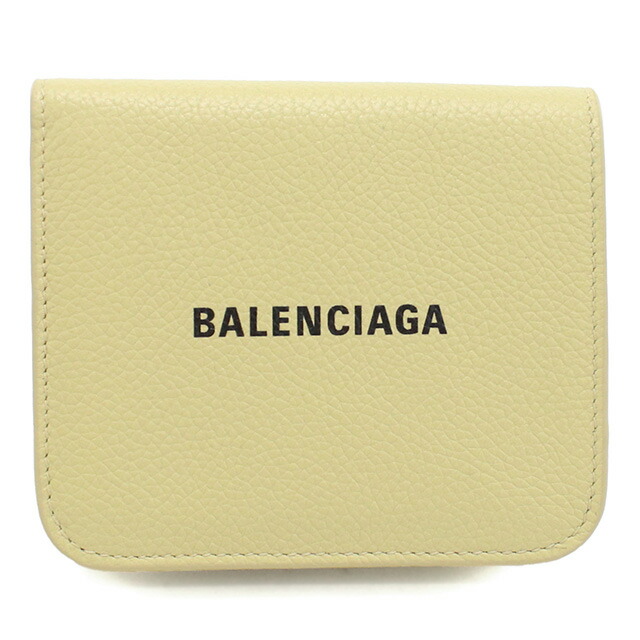 バレンシアガ 二折財布小銭入付き レディース BALENCIAGA イタリア 594216 イエロー系 財布 ウォレット ブランド 高級 おしゃれ プレゼント 実用的