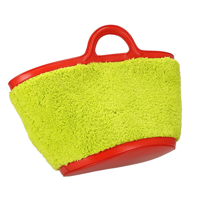 マルニ ハンドバッグ レディース MARNI BMMP0097Q2-P5441 イエロー オレンジ 軽量 小さめ 手提げ ブランド 高級 おしゃれ プレゼント 女性 実用的 かわいい