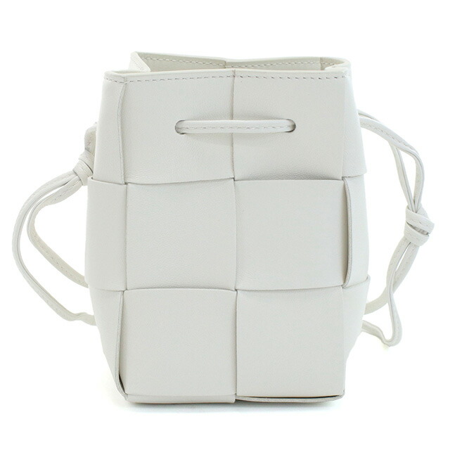 ボッテガ・ヴェネタ 斜め掛け ショルダーバッグ レディース BOTTEGA VENETA イタリア 680217 ホワイト系 バッグ 斜めがけ ブランド 高級 おしゃれ プレゼント 女性 実用的 かわいい