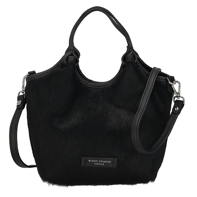 ジャンニキアリーニ ハンドバッグ レディース ブランド GIANNI CHIARINI レザー BS 11108 HORSY ブラック 軽量 小さめ 手提げ 高級 おしゃれ プレゼント 女性 実用的 かわいい
