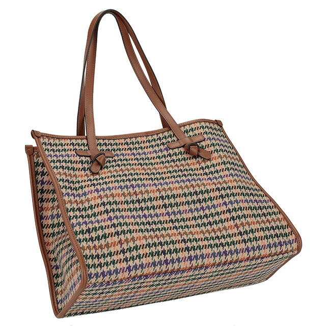 ジャンニキャリーニ トートバッグ ポーチ付き レディース ブランド GIANNI CHIARINI BS 6850 NWCL マルチカラー おしゃれ 通勤 バッグ カジュアル 鞄 ブランド プレゼント 女性 実用的 かわいい