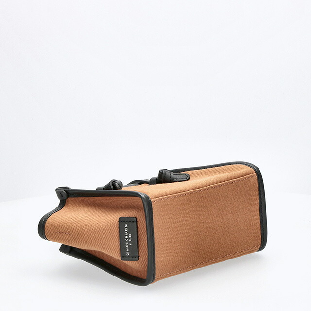 ジャンニキアリーニ ハンドバッグ レディース ブランド GIANNI CHIARINI BS 8065 CNV-SE オレンジブラウン