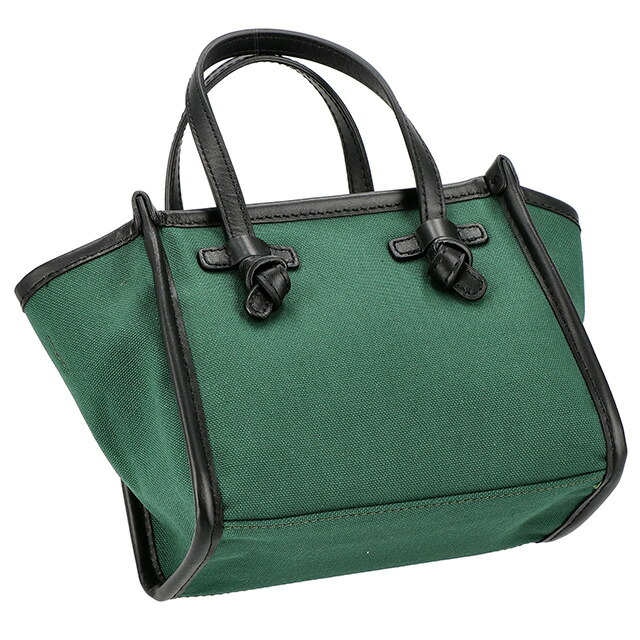 ジャンニキアリーニ ハンドバッグ レディース ブランド GIANNI CHIARINI BS 8065 CNV-SE グリーン 軽量 小さめ 手提げ 高級 おしゃれ プレゼント 女性 実用的 かわいい