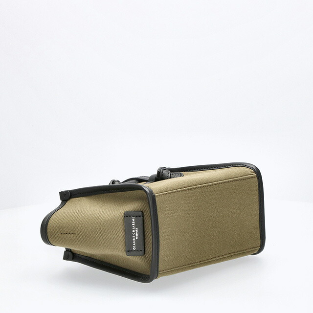 ジャンニキアリーニ ハンドバッグ レディース ブランド GIANNI CHIARINI BS 8065 CNV-SE カーキグリーン