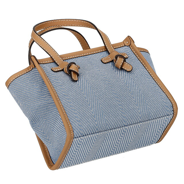 ジャンニキアリーニ ハンドバッグ レディース ブランド GIANNI CHIARINI BS 8065 WNDCHEV ブルー/ブラウン