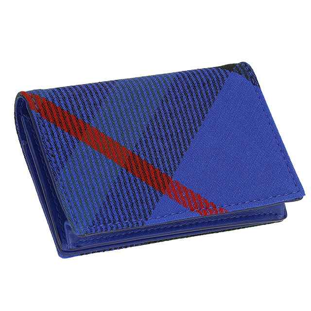 バ－バリ－ 名刺入れ メンズ ブランド BURBERRY 8086008 ナイトブルー 高級 おしゃれ プレゼント 実用的