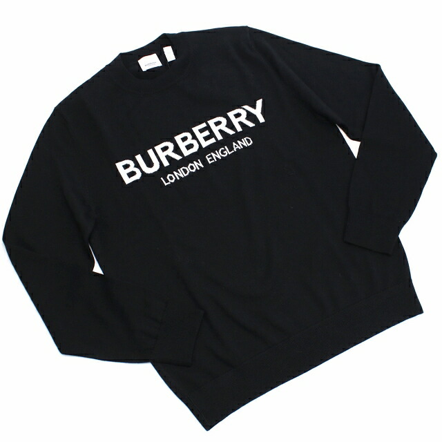 バーバリー ニット メンズ BURBERRY イタリア 8054896 BLACK ブラック ファッション 選べるモデル プレゼント 実用的
