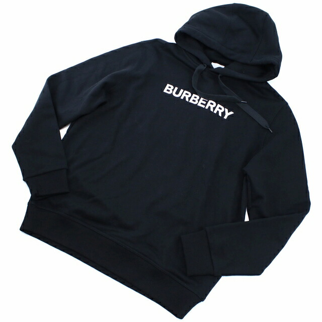 バーバリー パーカー メンズ BURBERRY コットン100% 8055318 BLACK ブラック ファッション 選べるモデル プレゼント 実用的
