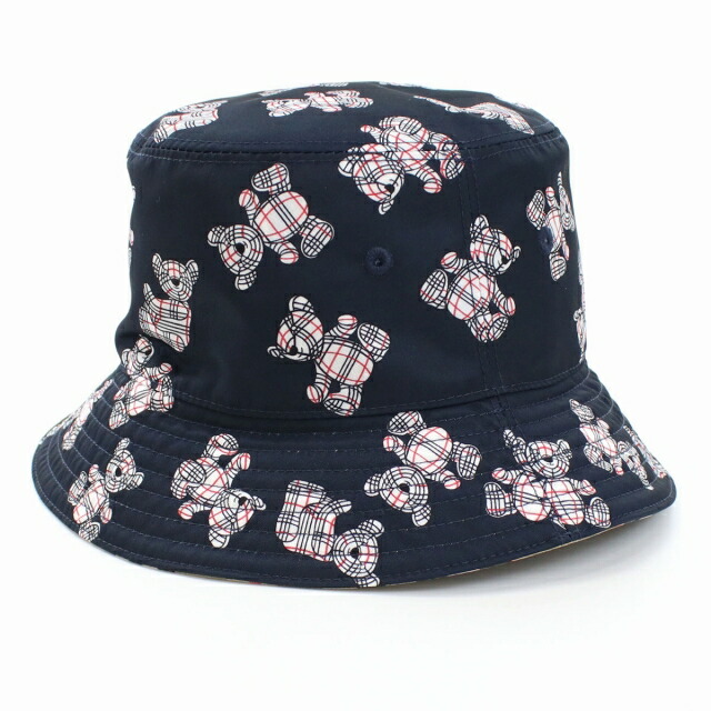 バーバリー ハット ベビー BURBERRY イタリア 8055990 NAVY ネイビー系 マルチカラー 小物 選べるモデル