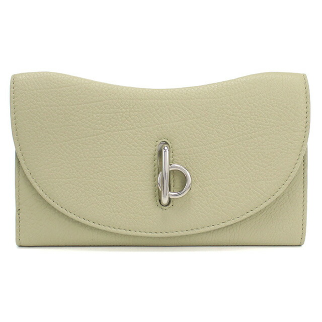 バーバリー 長財布三折小銭入付き レディース BURBERRY レザー イタリア 8081652 HUNTER グリーン系 財布 ウォレット ブランド 高級 おしゃれ プレゼント 実用的