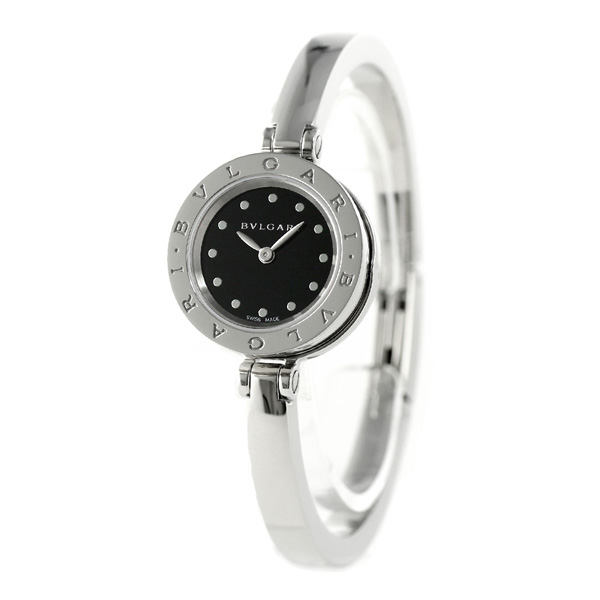 ブルガリ BVLGARI ビーゼロワン 23mm レディース 腕時計 BZ23BSS.M ブラック 高級 ブランド おしゃれ 防水 軽い 華奢 かわいい プレゼント 女性 実用的