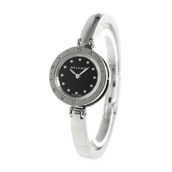 ブルガリ BVLGARI ビーゼロワン 23mm レディース 腕時計 BZ23BSS.S ブラック 高級 ブランド おしゃれ 防水 軽い 華奢 かわいい プレゼント 女性 実用的