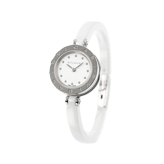 ブルガリ BVLGARI ビーゼロワン 23mm レディース 腕時計 BZ23WSCC.S ホワイト 高級 ブランド おしゃれ 防水 軽い 華奢 かわいい プレゼント 女性 実用的