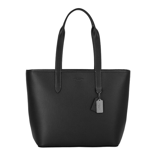 コーチ トートバッグ 2way ショルダー メンズ アウトレット ブランド COACH レザー C9876 QB BK ブラック 軽量 手提げ 高級 おしゃれ プレゼント 男性 実用的 かっこいい