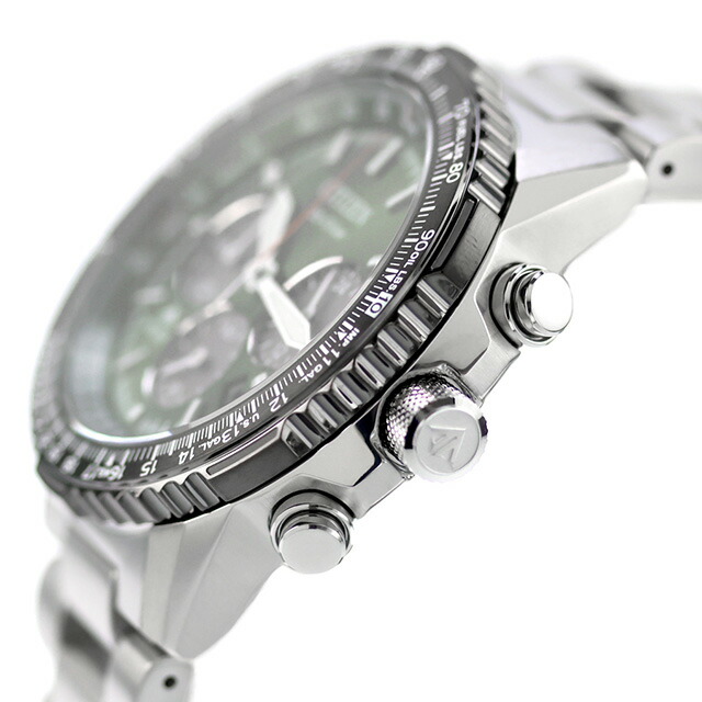 シチズン プロマスター SKYシリーズ 光発電エコドライブ 腕時計 ブランド メンズ クロノグラフ ソーラー CITIZEN PROMASTER CA4664-60W アナログ カーキ おしゃれ 防水 文字盤 プレゼント 男性 実用的