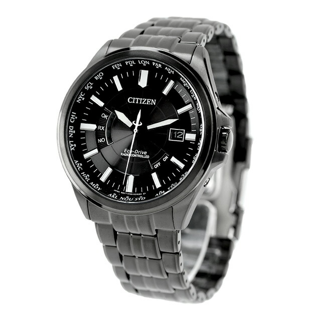 シチズン コレクション ダイレクトフライト 光発電エコドライブ電波 腕時計 メンズ 電波ソーラー CITIZEN COLLECTION CB0294-54E アナログ ブラック 黒 ブランド おしゃれ 防水 プレゼント 男性 実用的