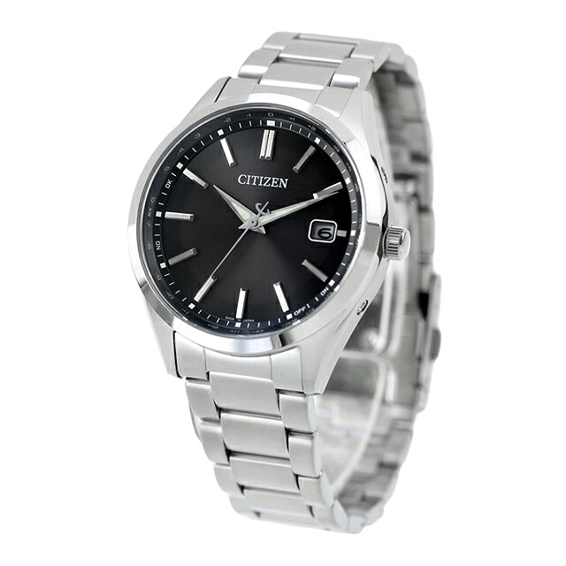 シチズン コレクション エコ・ドライブ電波 腕時計 ブランド メンズ 電波ソーラー CITIZEN COLLECTION CB0300-53E アナログ ブラック 黒 日本製 おしゃれ 防水 プレゼント 男性 実用的