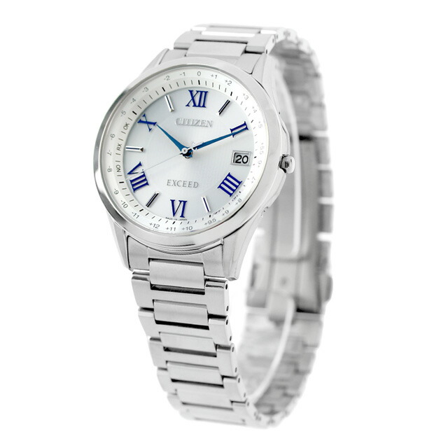 シチズン エクシード エコドライブ電波 CB1110-61A 腕時計 ソーラー電波腕時計 ソーラー電波時計 メンズ シルバー CITIZEN EXCEED 高級 ブランド おしゃれ 防水 プレゼント 男性 実用的
