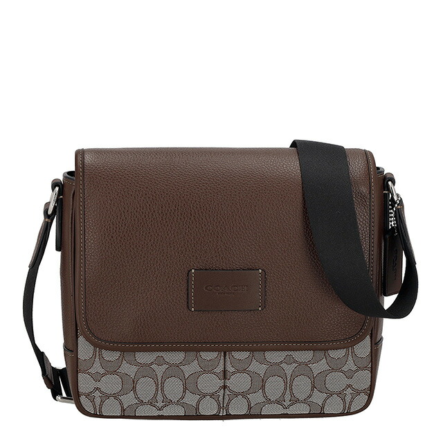 コーチ ショルダーバッグ メッセンジャーバッグ メンズ アウトレット ブランド COACH CE534 SVS8S オーク/メイプル ブラウン 斜めがけ 高級 おしゃれ プレゼント 男性 実用的 かっこいい
