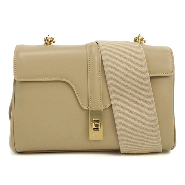 セリーヌ ショルダーバッグ ショルダー レディース CELINE イタリア 19685 BEIGE ベージュ系 バッグ 斜めがけ ブランド 高級 おしゃれ プレゼント 女性 実用的 かわいい