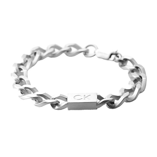 カルバンクライン ブレスレット メンズ CALVIN KLEIN アウトルック OUTLOOK 35000254 シルバー アクセサリー 腕輪 ジュエリー ブランド 高級 おしゃれ プレゼント 男性 実用的 かっこいい