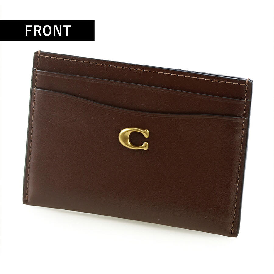 コーチ カードケース コンパクト レディース ブランド COACH CM435 B4MPL メイプル 定期入れ 高級 おしゃれ プレゼント 実用的