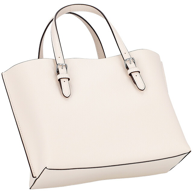 コーチ ハンドバッグ 2way ショルダーバッグ 斜めがけ レディース アウトレット ブランド COACH レザー CV966 SV HA チョーク ホワイト 軽量 小さめ 手提げ 高級 おしゃれ プレゼント 女性 実用的 かわいい