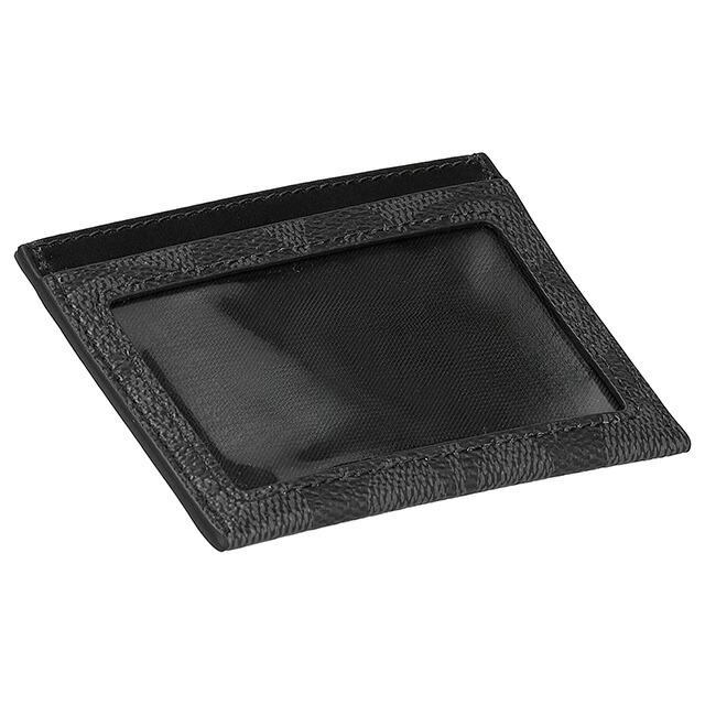 コーチ カードケース メンズ ブランド COACH シグネチャー CW366 MI5 ブラック 定期入れ 高級 おしゃれ プレゼント 実用的