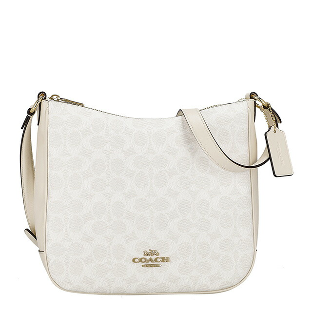 コーチ ショルダーバッグ メッセンジャーバッグ レディース アウトレット ブランド COACH CZ177 IMXU5 ホワイト 斜めがけ 高級 おしゃれ プレゼント 女性 実用的 かわいい