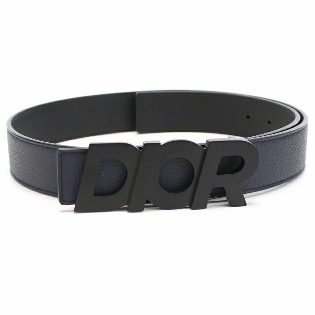 ディオール ベルト メンズ ブランド Christian Dior レザー イタリア 4335PV ブラック 小物 選べるモデル プレゼント 実用的